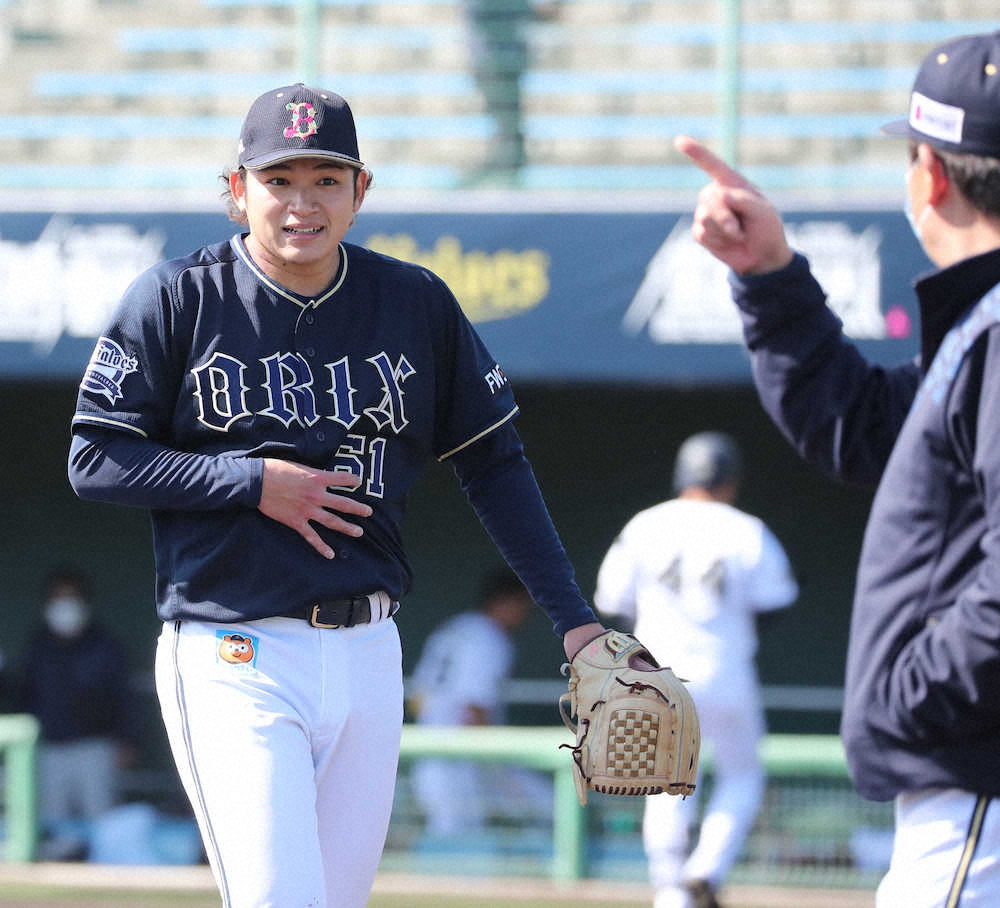 【画像・写真】オリックス・榊原　151キロ&無四球で成長示した　「何としても開幕ローテに入りたい」