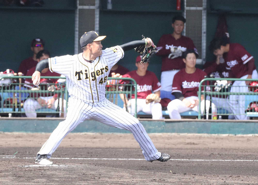 【画像・写真】阪神・秋山の進化を示すカットボール　改良した「新球」で3回1失点好投