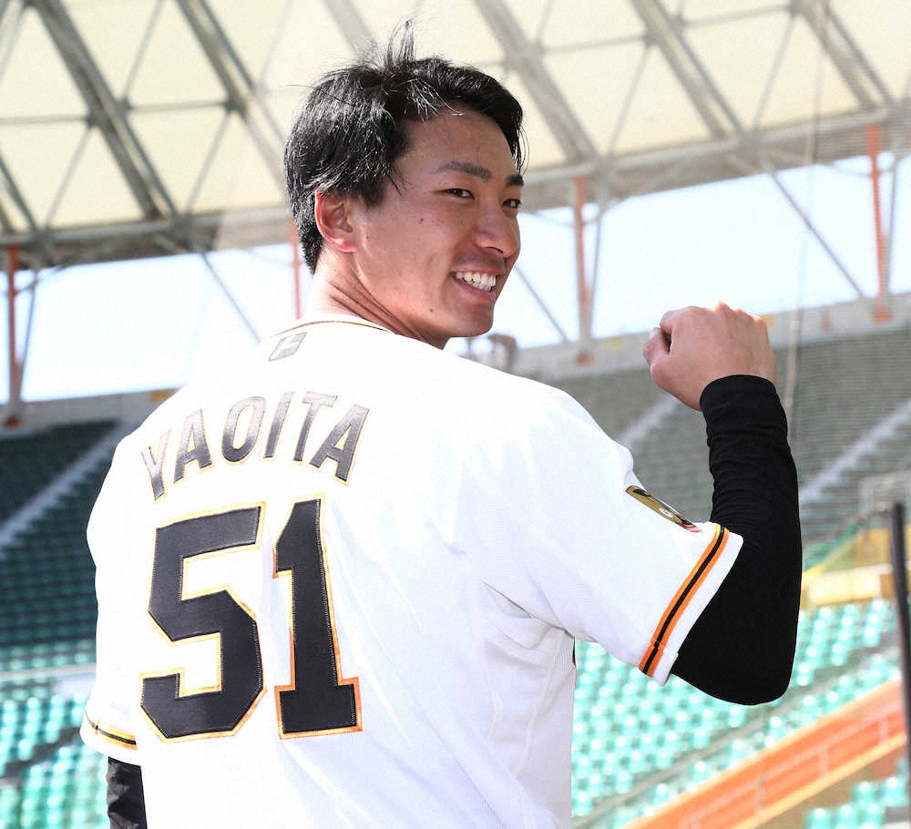 【画像・写真】巨人・八百板が支配下登録　背番号51に原監督「イチローに一歩でも近づいてほしい」