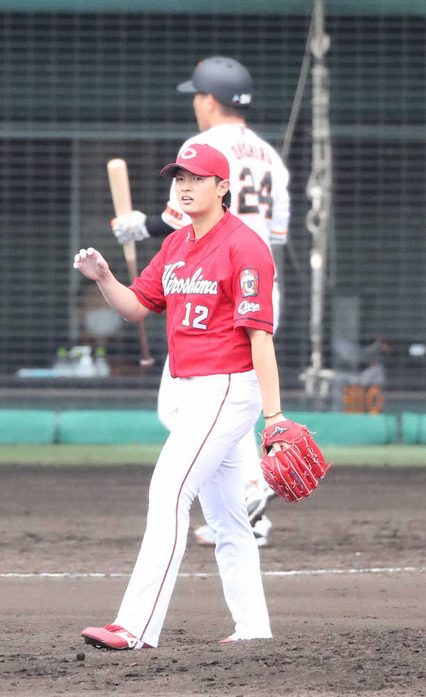 【画像・写真】広島ドラ2森浦&ドラ3大道　そろって巨人戦無失点デビュー　佐々岡監督「向かっていく姿勢表れた」