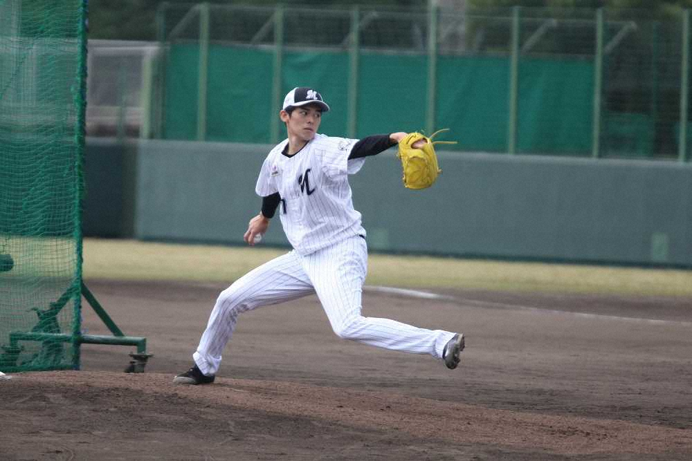 【画像・写真】ロッテの佐々木朗が打撃投手で25球　「できた部分とできなかった部分が自分の中ではっきりした」