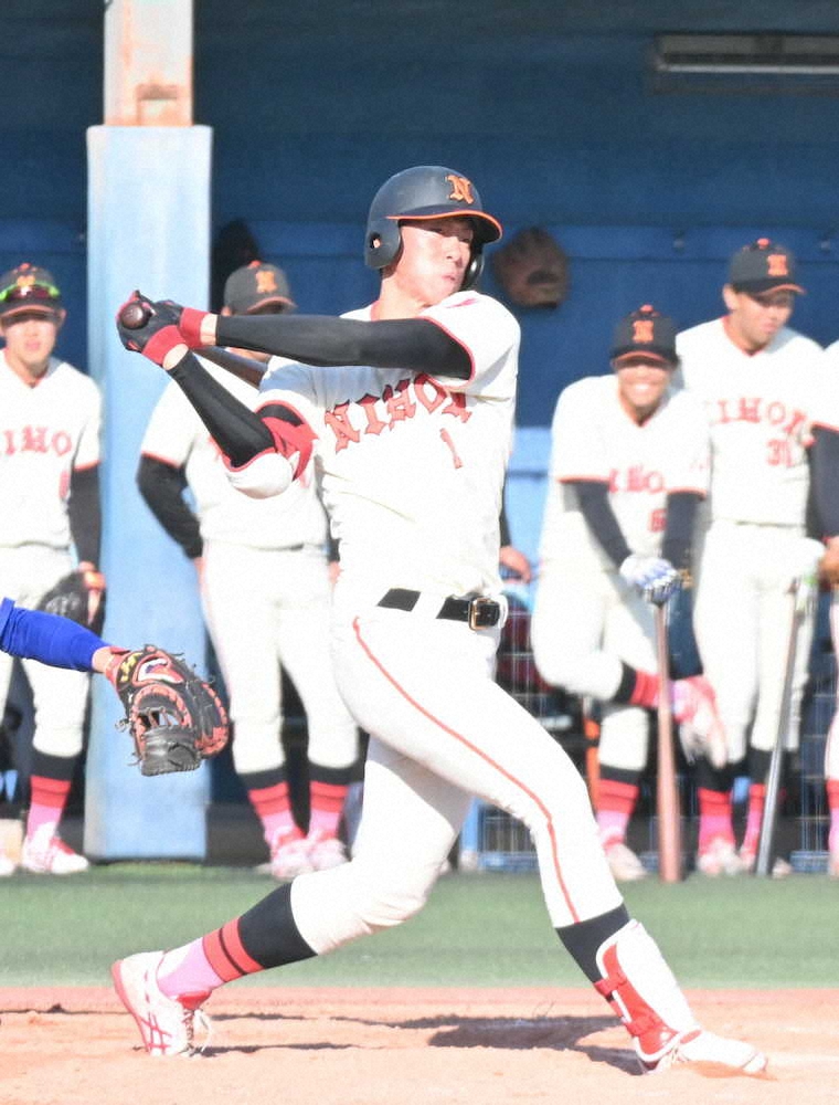 日大の大型遊撃手 峯村貴希がop戦初陣 先輩の楽天 早川に プロで対決したい スポニチ Sponichi Annex 野球