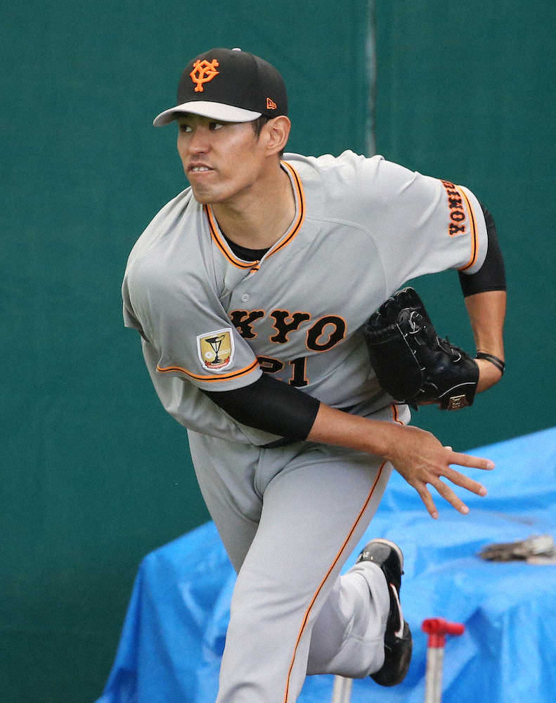 【画像・写真】巨人にFA加入の井納　22日移籍後初実戦「結果を出して」開幕ローテ狙う