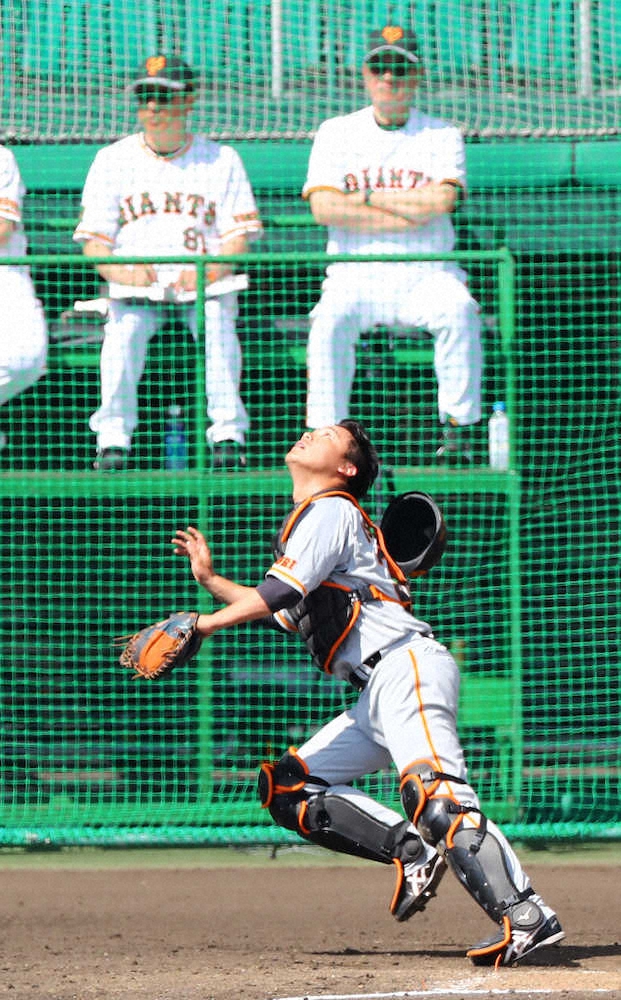 【画像・写真】巨人・原監督の危機管理プラン　石川、左翼→プロ入り以来初捕手