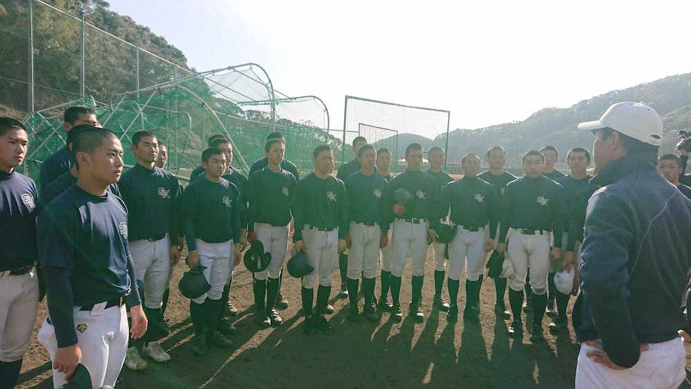 【画像・写真】大崎、初戦で昨秋九州大会決勝の相手・福岡大大濠と激突！堅守武器に聖地でも勝利誓う