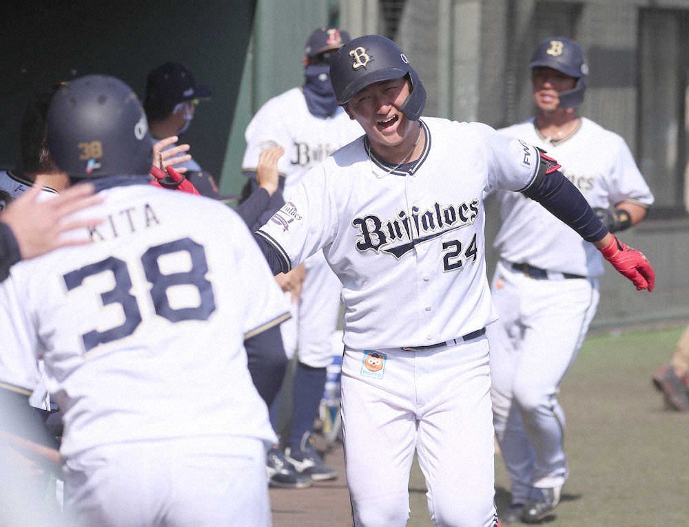 【画像・写真】オリックス・ドラ3来田　1軍戦でマルチ安打“夢ふくらむ”10年ぶり球団高卒新人野手の開幕スタメン