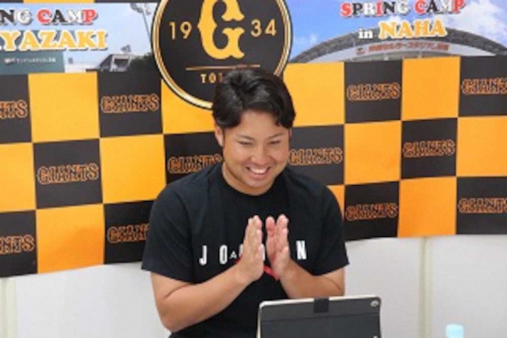 【画像・写真】巨人・今村　児童養護施設の子どもたちにランドセル贈呈「今後もいっぱいのランドセルを贈れるように」