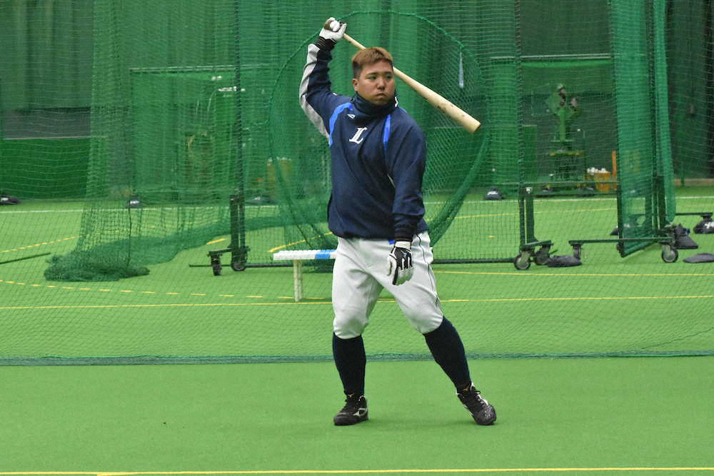 【画像・写真】西武・山川　今季初有観客試合へ闘志「いいところ見せる」
