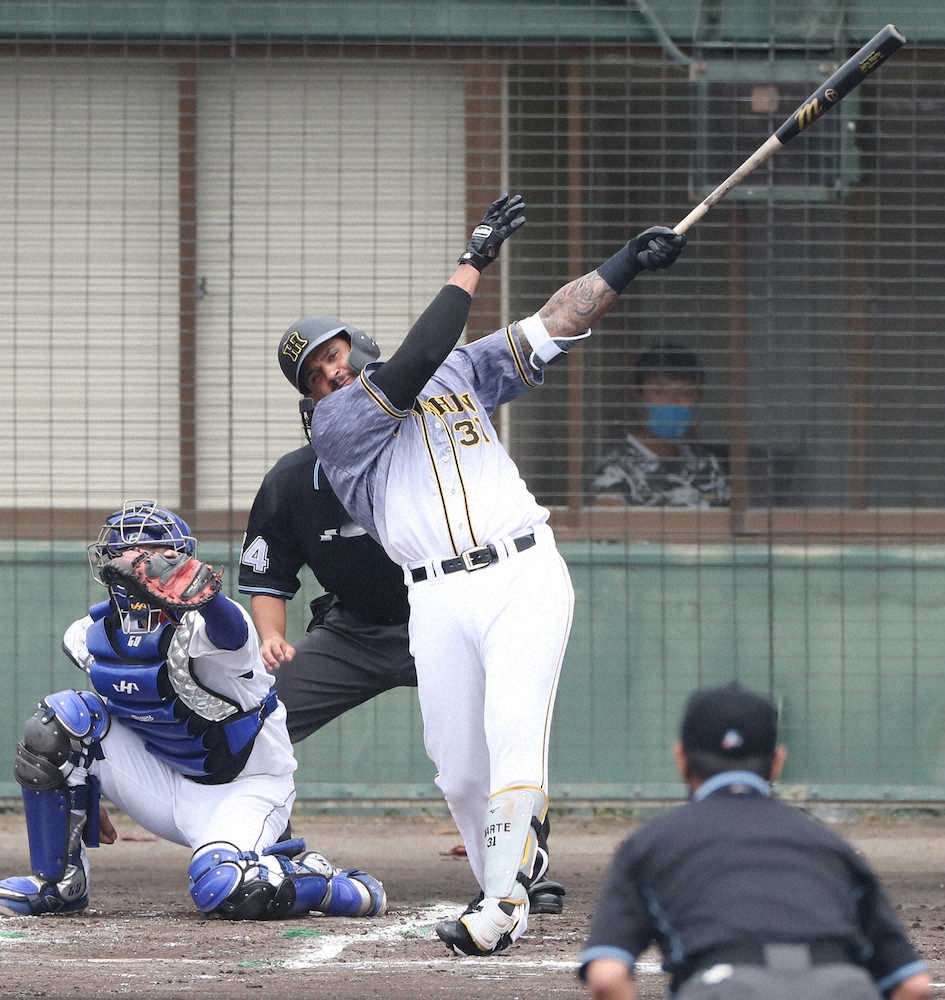 【画像・写真】猛虎、いきなり大野雄撃ち！初回にマルテ2点打などで昨年の沢村賞左腕を攻略
