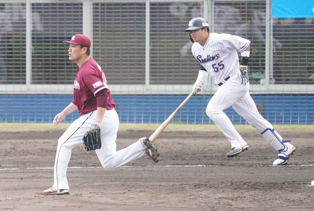 【画像・写真】マー君　2度目のマウンドは3回2安打1失点　初回、村上に適時打浴びるも修正