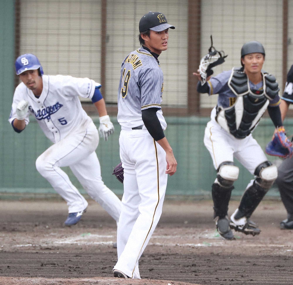 【画像・写真】膨らむ「開幕投手」のイメージ　阪神・藤浪が実戦的な投球で3回1失点