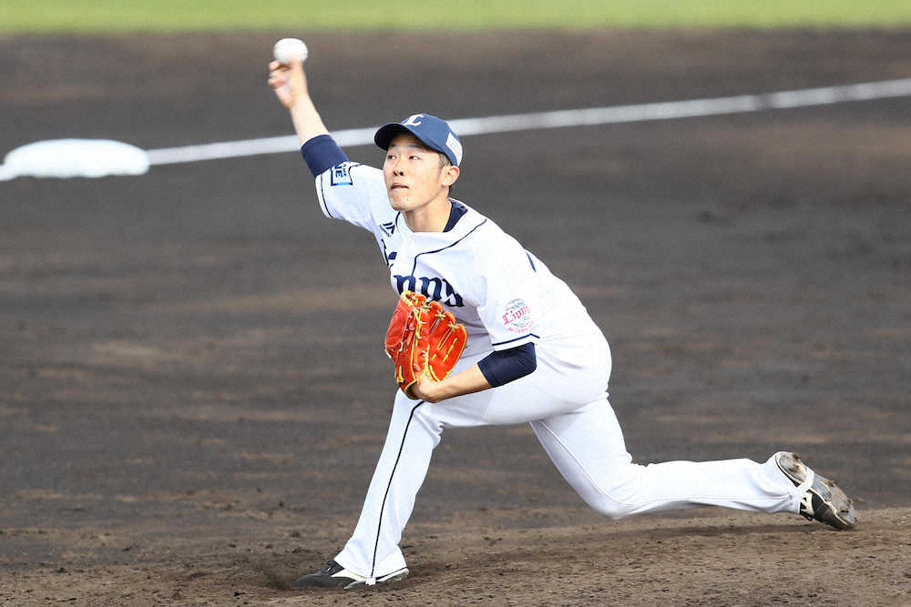 【画像・写真】西武4年目の伊藤が3回無失点の好投　辻監督も「非常に良かった」と絶賛