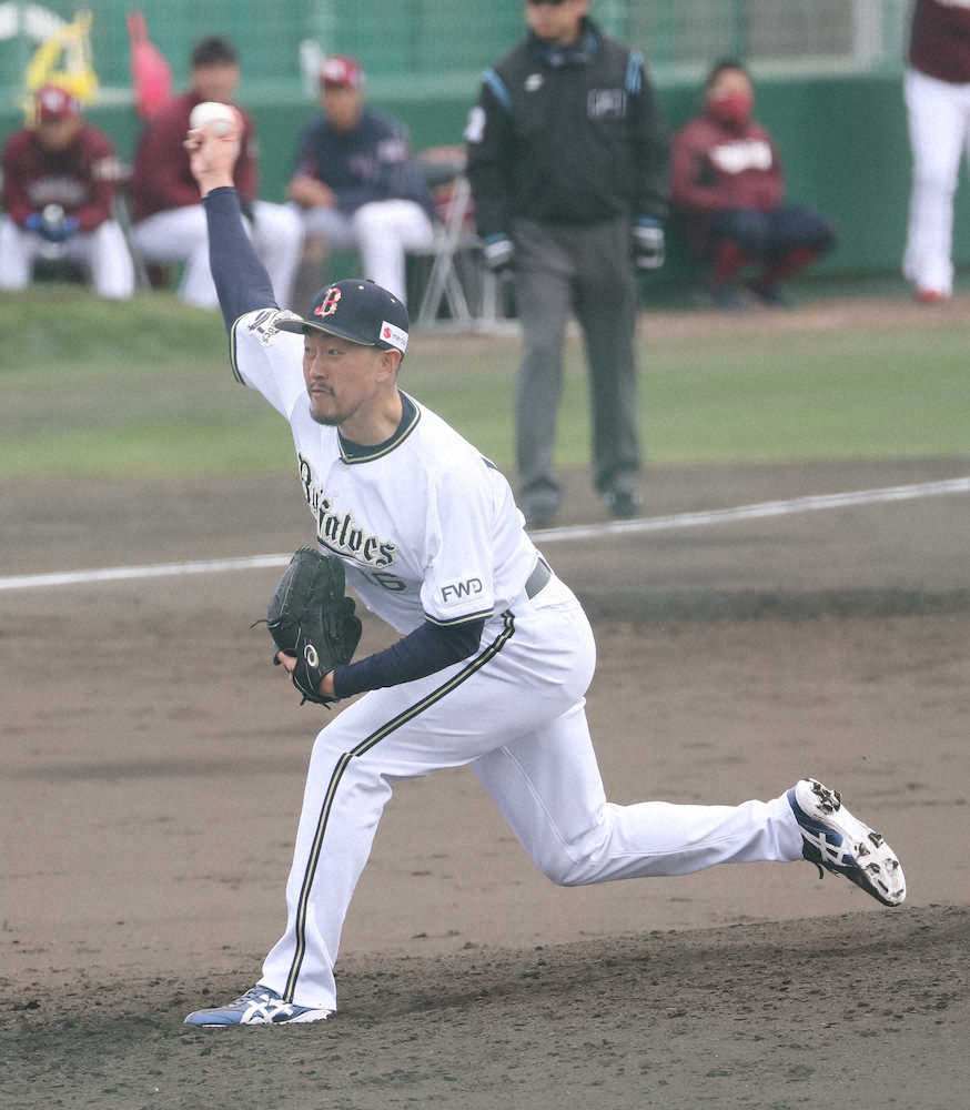 【画像・写真】オリックス・平野佳　2軍戦でカーブ試投「今年は使おうと思っている」
