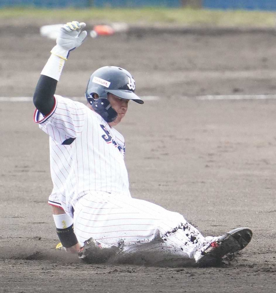 【画像・写真】ヤクルト・村上　マー君撃ちでタイトル獲り意識「3つのうち、どれか一つでも獲りにいく」