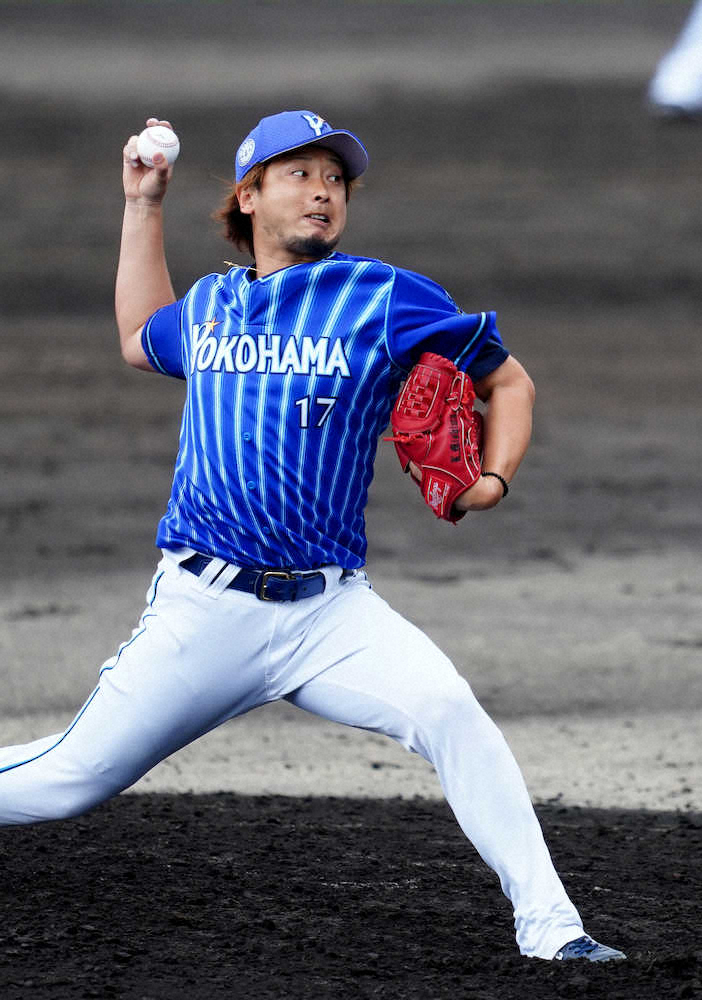 【画像・写真】DeNA・三嶋　今季初実戦で「力んだ」1回1失点