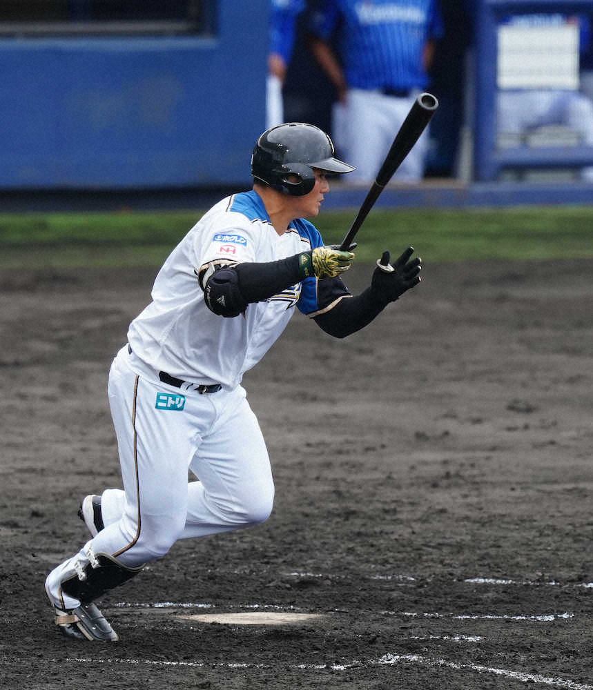 【画像・写真】日本ハム・清宮 “シフト”破る適時打に「うまく振れた」