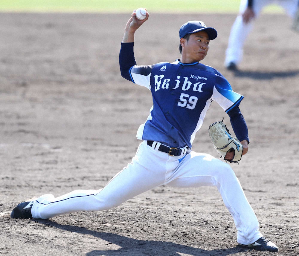 【画像・写真】準硬式出身の西武のドラ5・大曲にプロの洗礼　1回持たず4失点