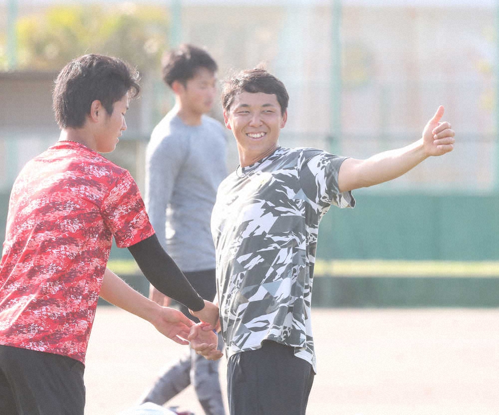 【画像・写真】オープン戦開幕投手の中日・笠原「結果にこだわる」　左翼先発の根尾は「遊撃での出場消えたわけでない」