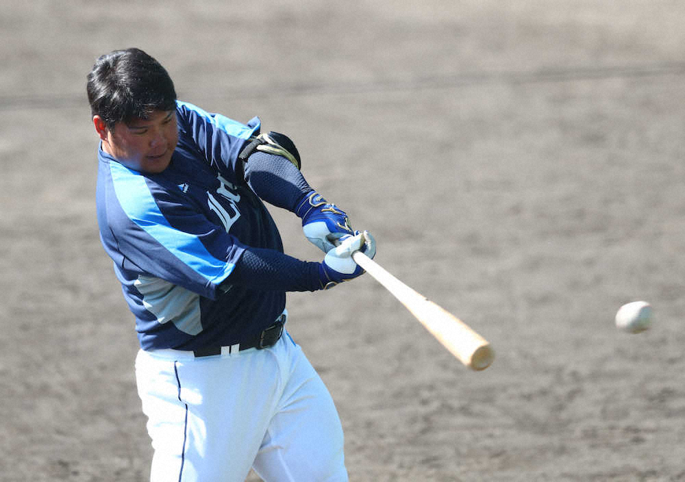 【画像・写真】西武・渡部よ、はい上がれ!　辻監督が2軍で調整中のドラ1に指令