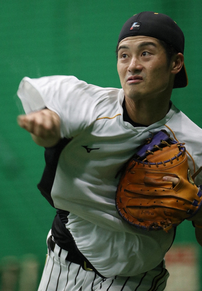 【画像・写真】ダルビッシュも認めたフレーミング技術　阪神・坂本が極意を明かす