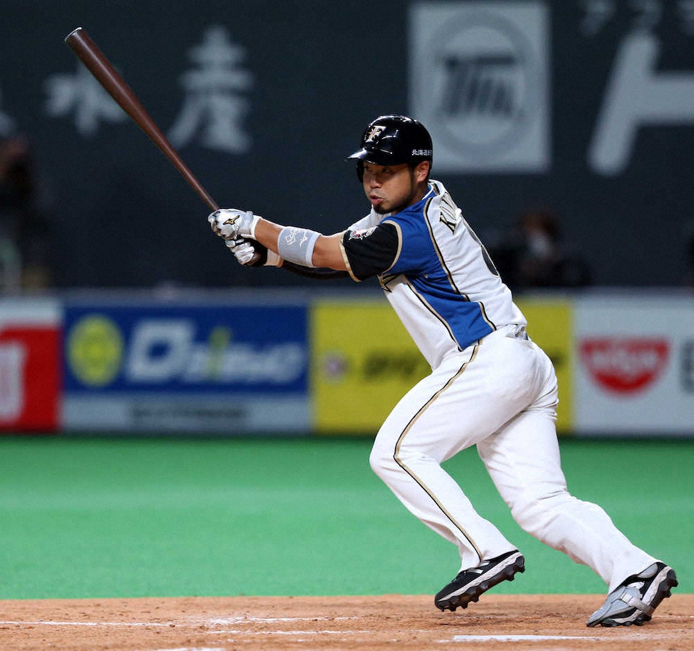 【画像・写真】日本ハム・近藤　OP戦初適時打！ファンの前で順調さアピール「しっかり走者を還す打撃ができた」
