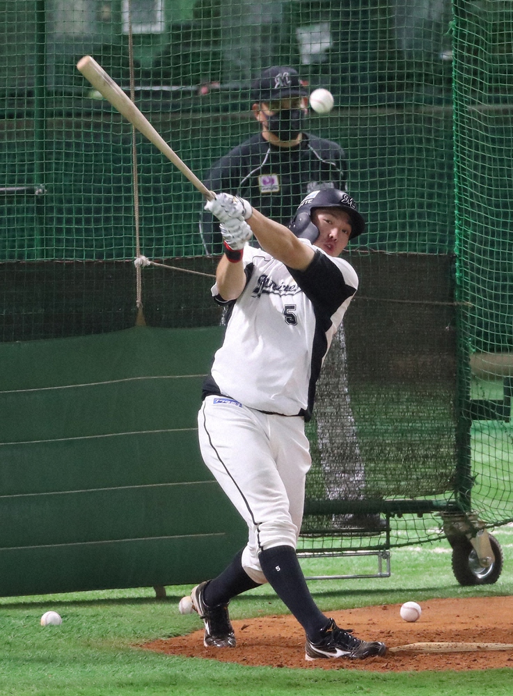 【画像・写真】ロッテ・井口監督　7試合で23打数1安打…悩める安田に特打指令「調子を取り戻して」　