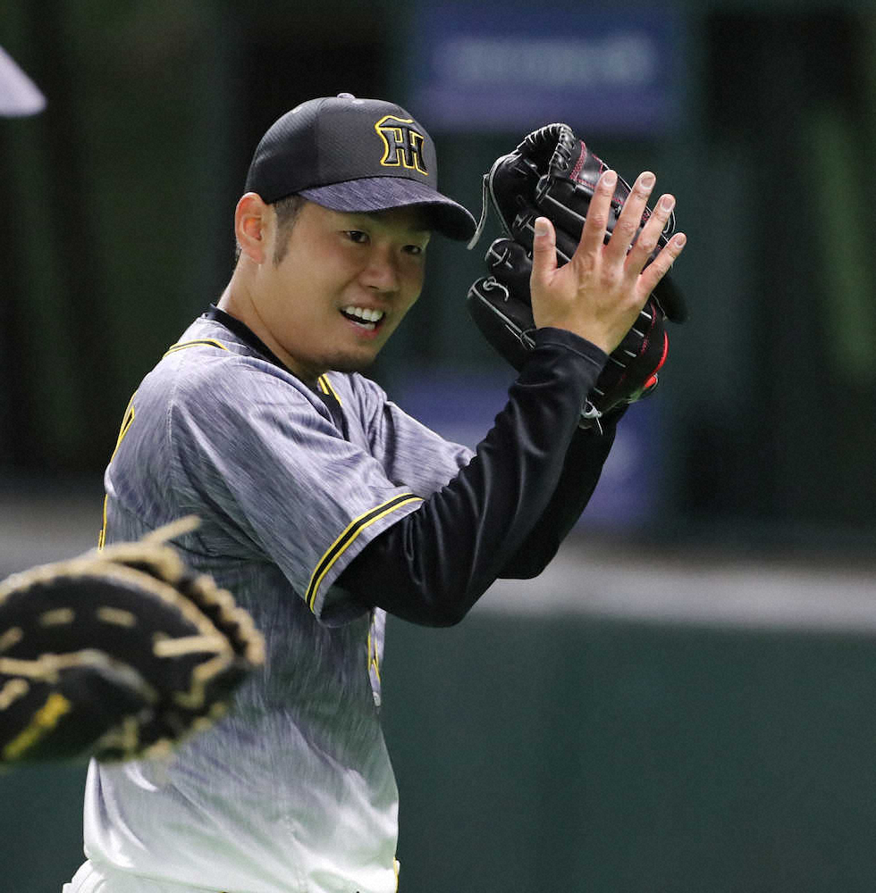 【画像・写真】やはり「本命」は外せない　阪神・西勇が今春初実戦で2回無失点　2年連続の開幕投手見えた