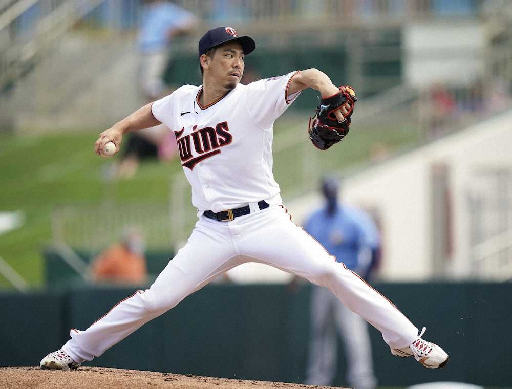 【画像・写真】ツインズ・前田　OP戦初登板で貫録2回無安打無失点「ピンチでも変わらず投げることできた」