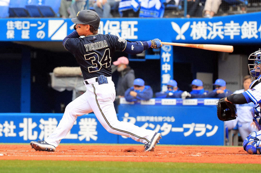 【画像・写真】オリックス・吉田正、シフト破って“珍”内野安打
