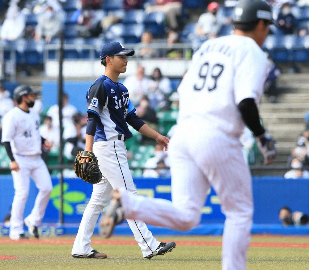 【画像・写真】西武・浜屋は5回4失点　開幕ローテーション入りへ結果残せず「全然良くなかった」