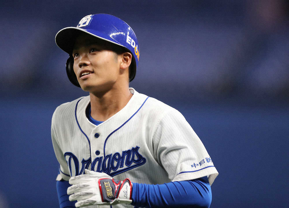 【画像・写真】中日・根尾　涌井＆マー君相手に3の0…「球界を代表する投手」と対決もアピールならず