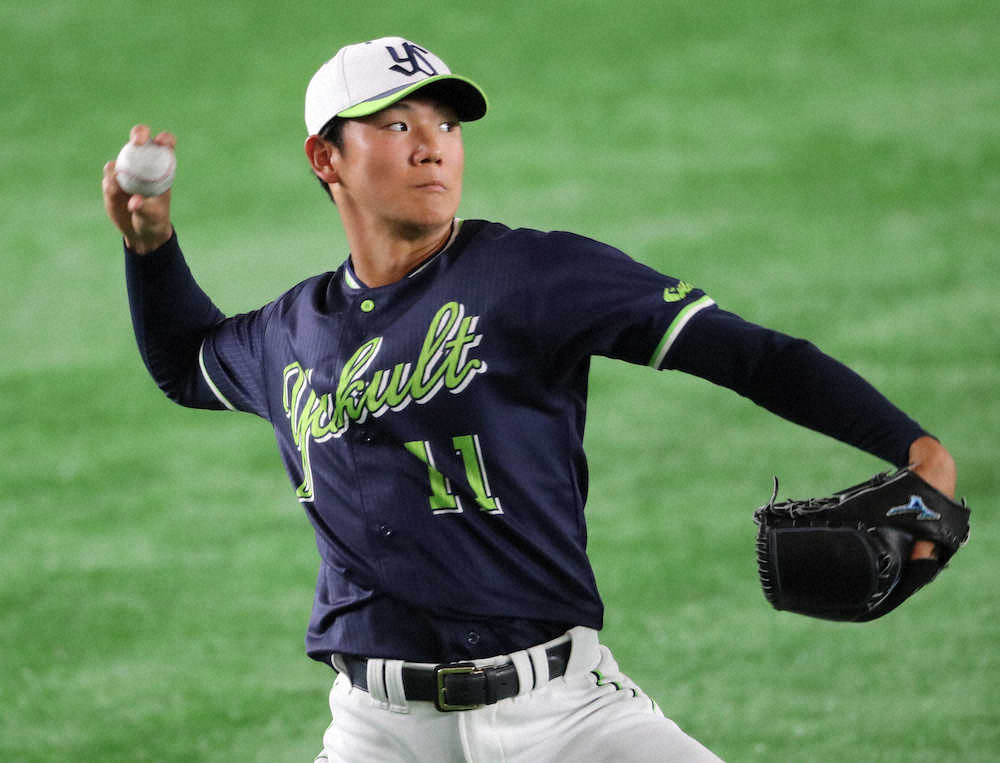 【画像・写真】ヤクルト・奥川　あす広島戦で今季初登板「いろんなことを試したい」