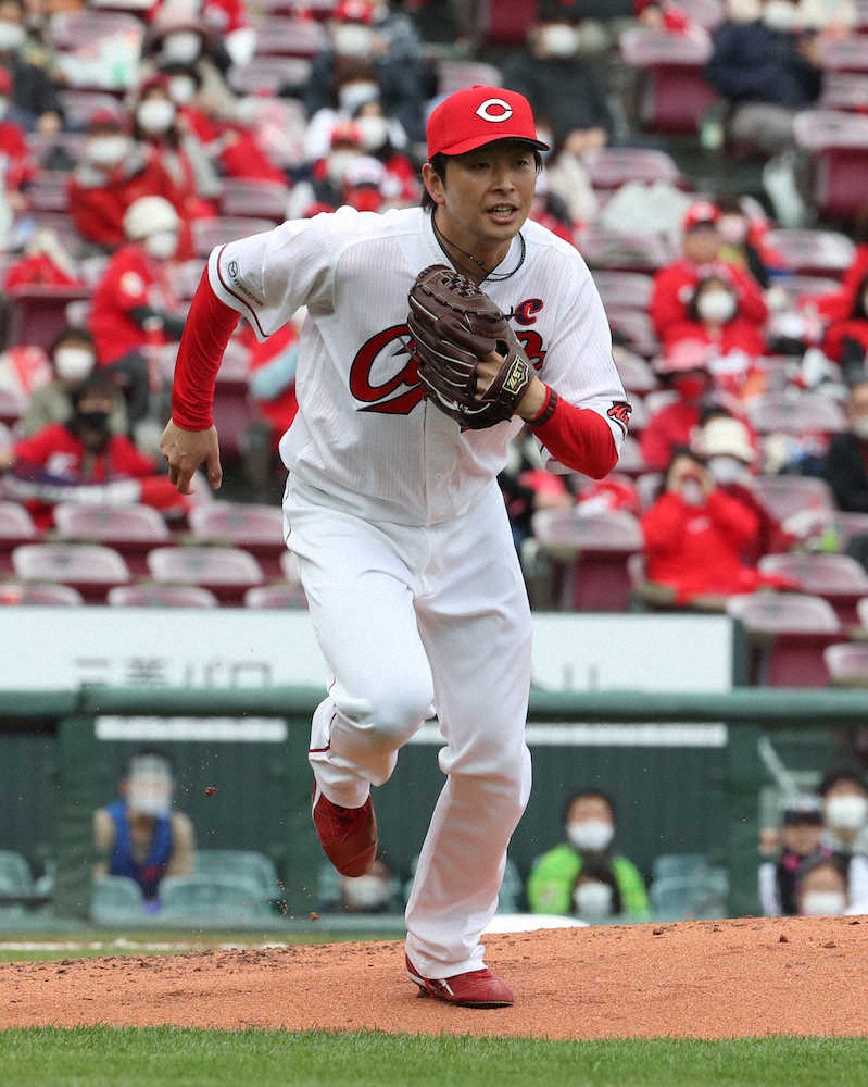 【画像・写真】「3・26」開幕は任せた　広島・大瀬良が4回零封　今季初の有観客で完全復活をアピール