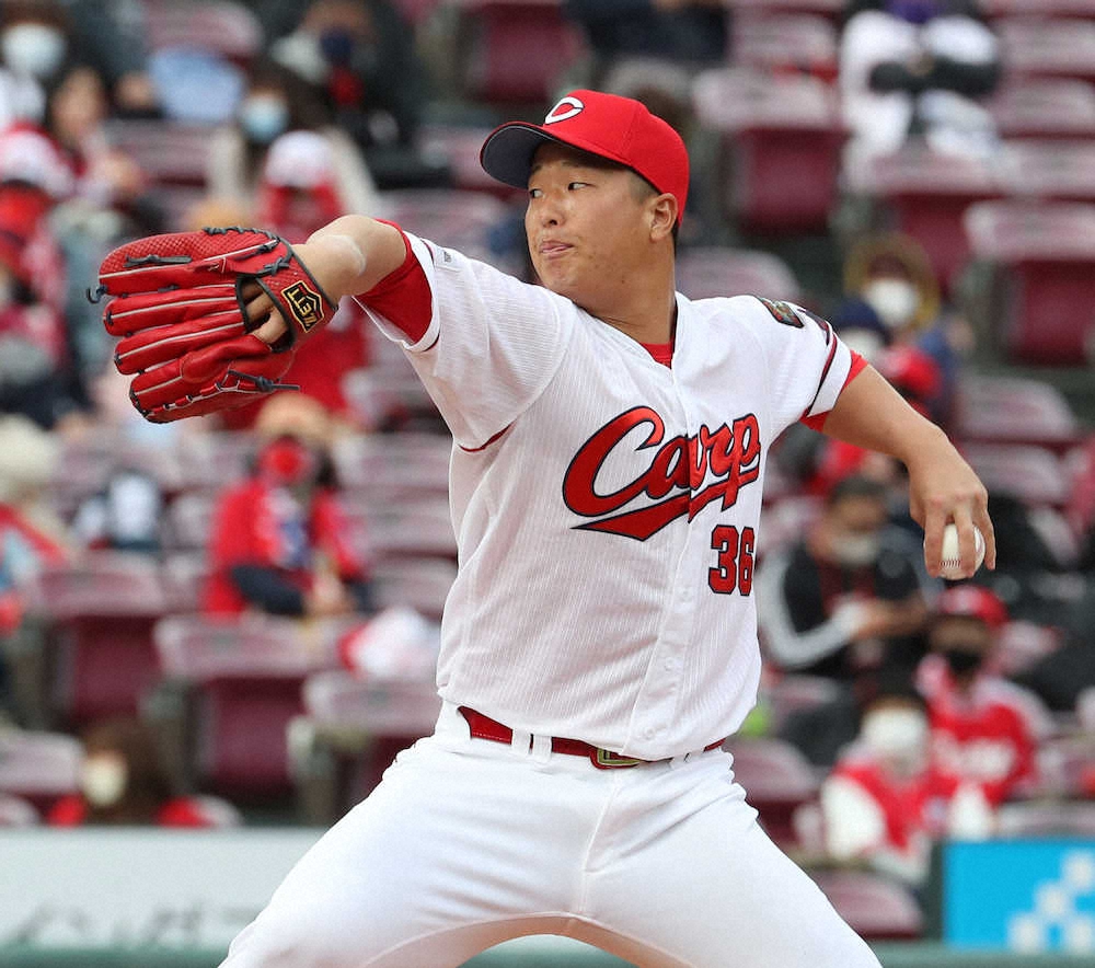 【画像・写真】広島・塹江に芽生えた「勝利の方程式」の自覚　「勝ちパターン以外に自分がやることはない」