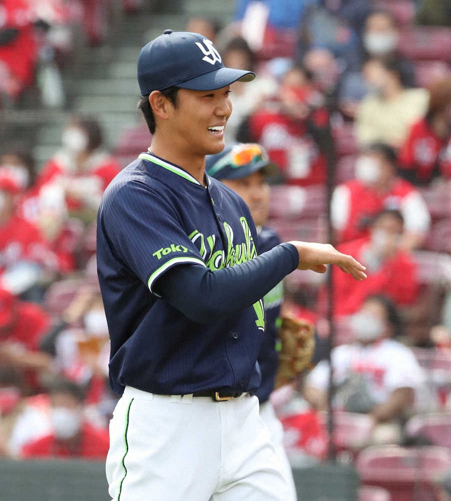 【画像・写真】ヤクルト奥川　最速148キロ、2回2安打無失点と好投も納得せず「精度を高めていかないと」