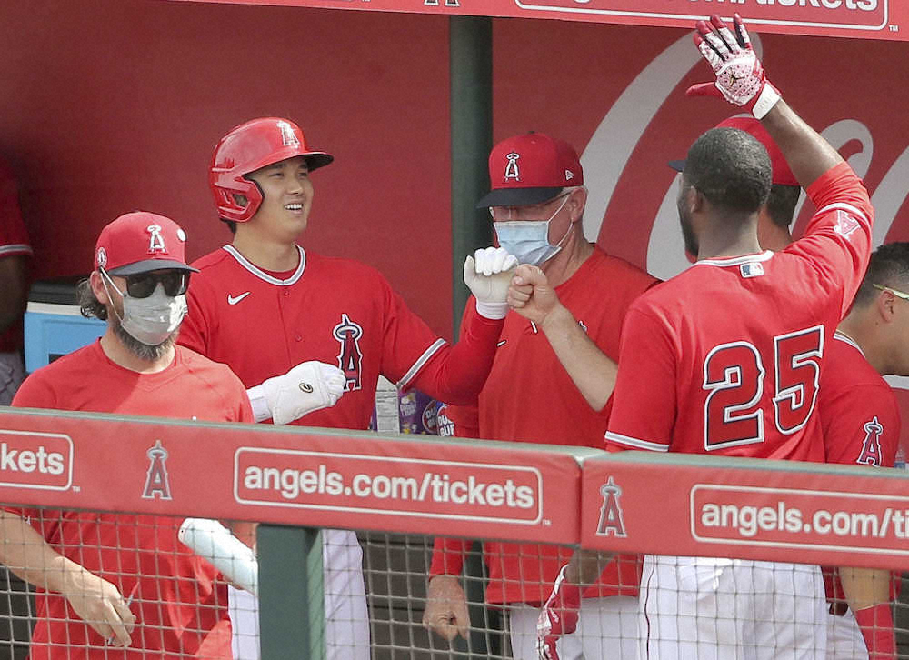 【画像・写真】エンゼルス・大谷　3試合連続安打、初対戦左腕から快音　犠飛で打点も