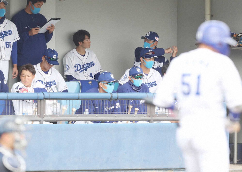 【画像・写真】中日・勝野が大炎上　制球に苦しみ4回7失点…自身初の開幕ローテ入りへ試練