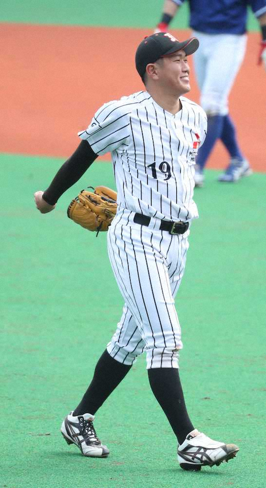 【画像・写真】今秋ドラフト上位候補　三菱自動車倉敷オーシャンズ・広畑153キロ!超速火消しで白星発進呼んだ