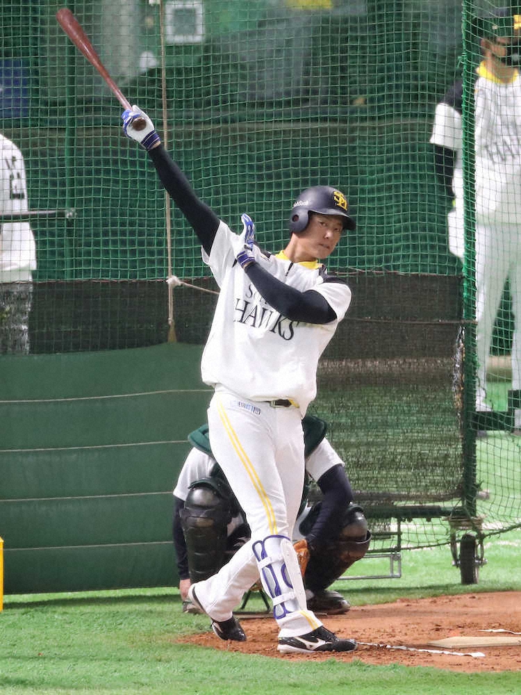 【画像・写真】仙台育英出身のソフトB上林、第2の故郷・宮城へメッセージ「最高の試合をして日本一に」