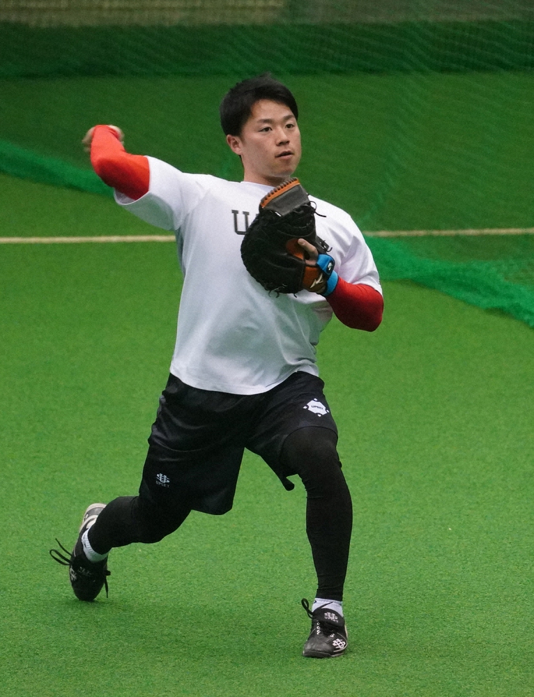 日本ハム 梅林 1軍初合流 アップから感激 少ないチャンスに一つでもアピールできたら スポニチ Sponichi Annex 野球