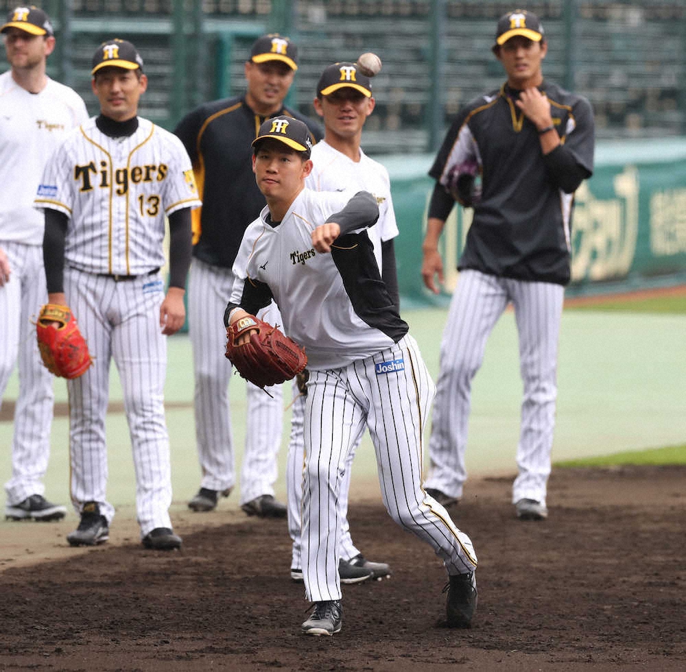 【画像・写真】阪神・及川　14日巨人戦でデビュー！「数日前からずっと緊張しています」矢野監督には零封宣言
