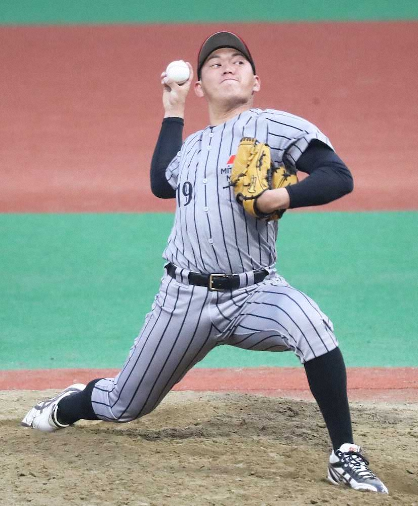 【画像・写真】三菱自動車倉敷オーシャンズ初V　今秋ドラフト候補、広畑“魔神”MVP