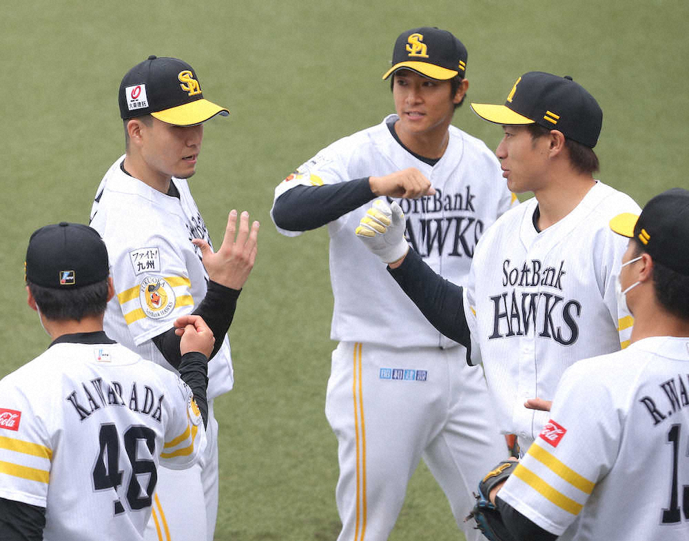 【画像・写真】ソフトバンク・柳田も実戦復帰　2打数無安打も開幕照準「試合に出られてほっとひと息。ひと安心」