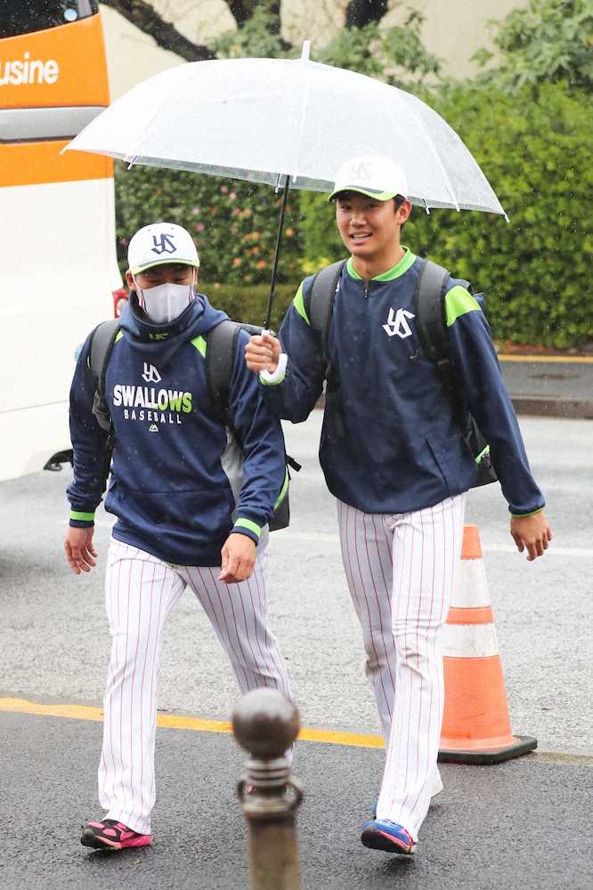 【画像・写真】ヤクルト奥川　「さすがだな」同学年の朗希に刺激！あす同じ中日戦先発で快投誓う