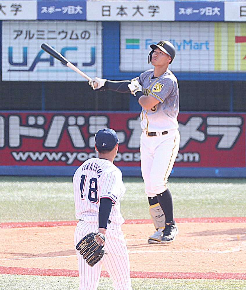 【画像・写真】阪神・佐藤輝　“内容”詰まった衝撃5号「シーズン入ったら内を攻められる。そこをしっかり打てた」