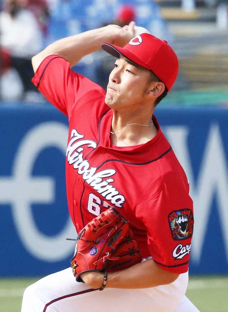 【画像・写真】広島・床田＆中村祐ともに4回0封　佐々岡監督も合格点で先発6人の陣容固まる