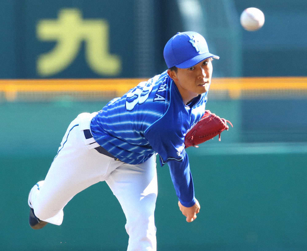 【画像・写真】DeNA・京山　開幕ローテ確定　三浦監督「いい状態で投げている」