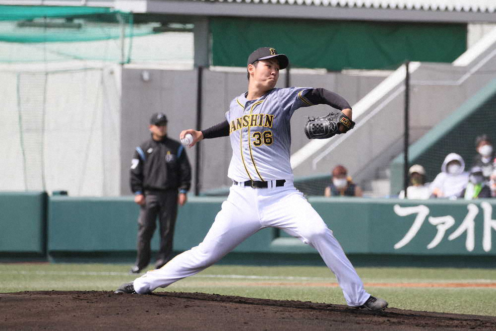 【画像・写真】阪神・浜地　5回2安打無失点、46球の省エネ投球　「やってきたことがつながっている」