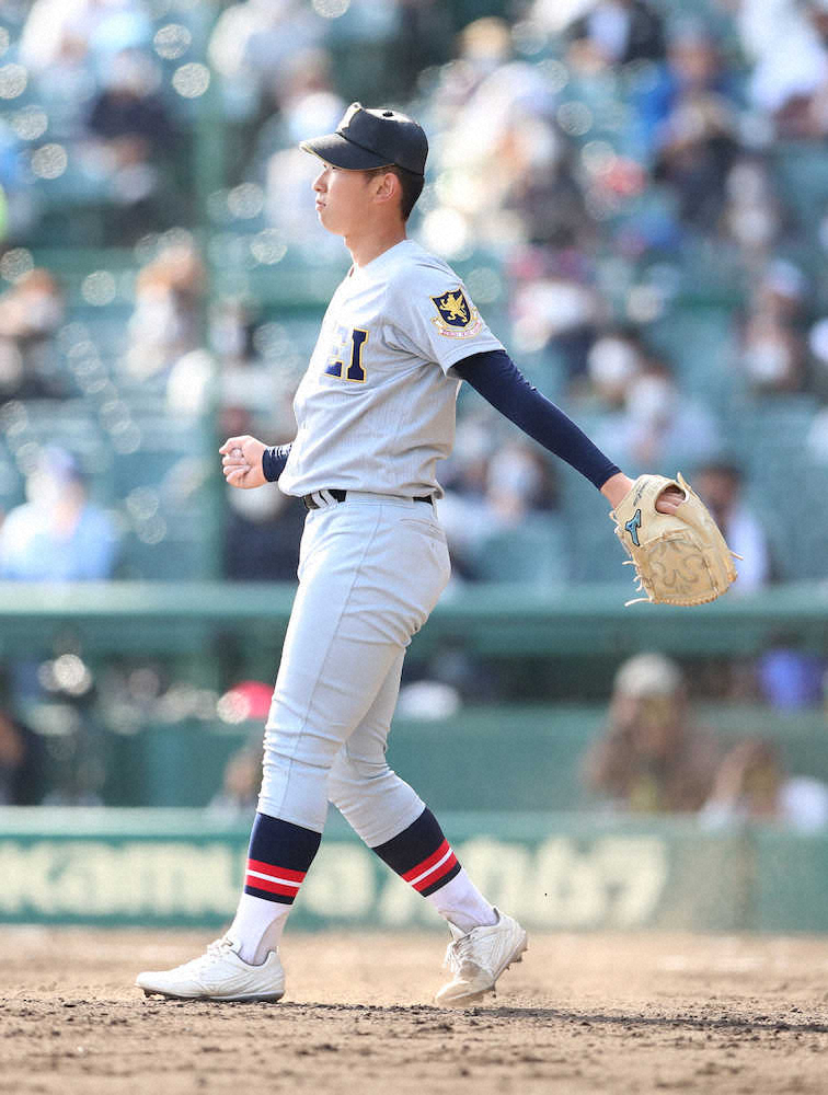 【画像・写真】仙台育英、東北勢初Vへ白星発進　古川からエース・伊藤、1安打完封リレーは大会史上7度目