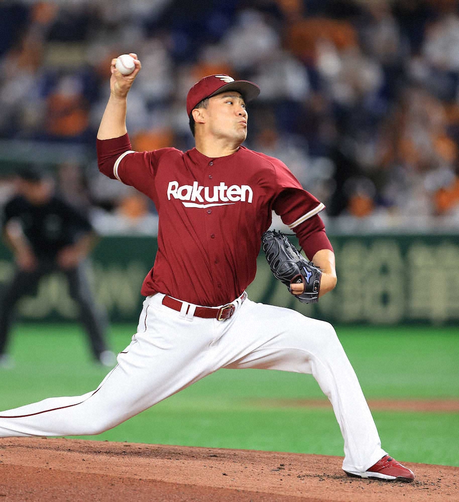 【画像・写真】楽天・マー君　開幕へ万全！巨人相手に7回3安打1失点　坂本と8年ぶり対決